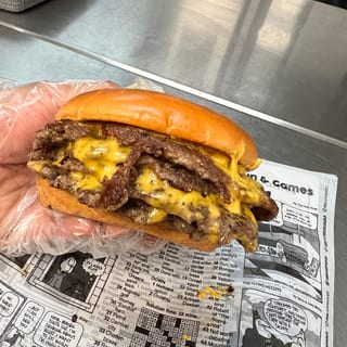 Smash Hamburger Burger Combo