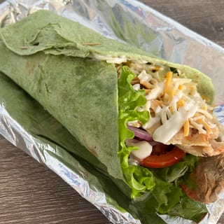 Chicken Bacon Ranch Wrap & Fries